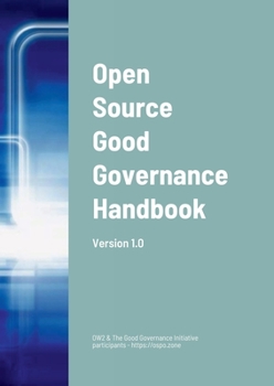 Paperback Open Source Good Governance Handbook Book