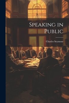 Paperback Speaking in Public Book