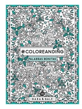 Paperback #Coloreanding: Palabras bonitas [Spanish] Book