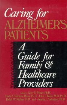 Hardcover Caring for Alzheimer's Patients Book