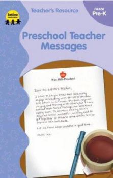 Paperback Preschool Teacher Messages, Grade Pre-K Book