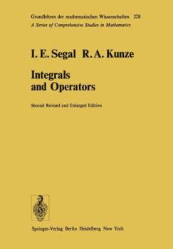 Paperback Integrals and Operators Book