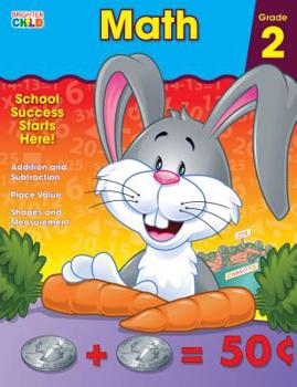 Paperback Math Workbook, Grade 2 Book