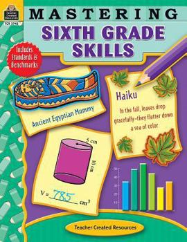 Paperback Mastering Sixth Grade Skills Book
