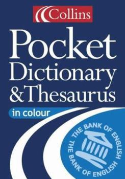 Paperback Collins Pocket Dictionary and Thesaurus Book