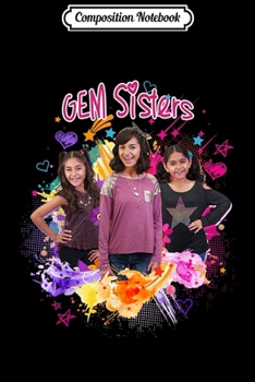 Composition Notebook: GEM Sisters - Color Splash  Journal/Notebook Blank Lined Ruled 6x9 100 Pages