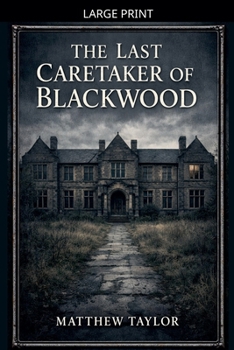 Paperback The last Caretaker of Blackwood [Large Print] Book