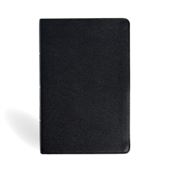 Leather Bound NASB Personal Size Giant Print Bible, Black Genuine Leather, Indexed Book