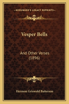 Paperback Vesper Bells: And Other Verses (1896) Book