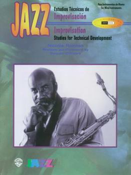 Paperback Jazz Improvisation: Studies for Technical Development (Spanish, English Language Edition) (Spanish Edition) [Spanish] Book