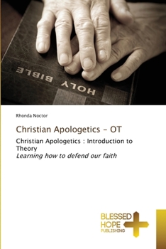 Paperback Christian Apologetics - OT Book