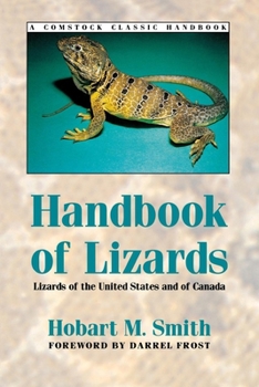 Hardcover Handbook of Lizards: Lizards of the United States & of Canada Book