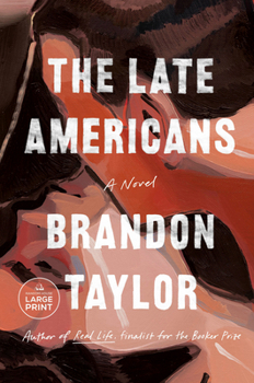 Paperback The Late Americans [Large Print] Book