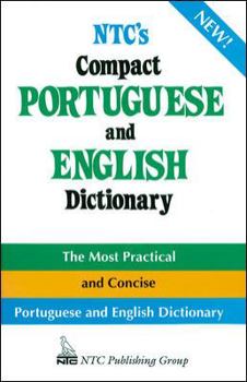 Paperback NTC's Compact Portuguese and English Dictionary [Portuguese] Book