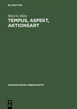 Hardcover Tempus, Aspekt, Aktionsart [German] Book