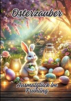 Paperback Osterzauber: Ausmalglück im Frühling [German] Book