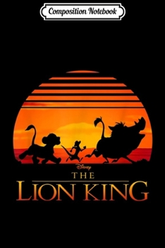 Composition Notebook: Disney Lion King Classic Sunset Squad Journal/Notebook Blank Lined Ruled 6x9 100 Pages