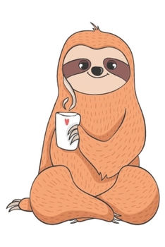 Cute Sloth Journal #19: Squared 5mm Graph Journal | Size 6x9 | 120 Pages | Notebook