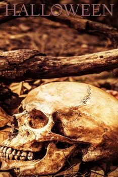 HALLOWEEN , SKULL NOTEBOOK , MEMORY BOOK TO WRITE OR DRAW  , 6X9 , 100 BEAUTIFUL PAGES , NOTES , JOURNAL , MEMORY BOOK: school notes , notebook , journal