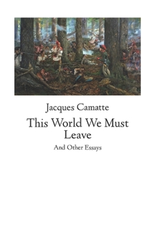 Paperback This World We Must Leave: And Other Essays Book
