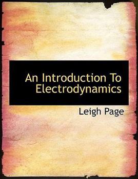 Paperback An Introduction to Electrodynamics Book