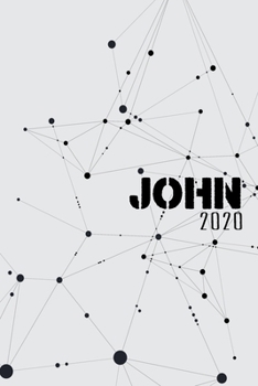 Terminkalender 2020: F�r John personalisierter Taschenkalender und Tagesplaner ca DIN A5 376 Seiten 1 Seite pro Tag Tagebuch Wochenplaner