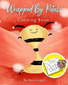 Paperback Wrapped by Petals Coloring Book