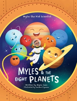 Hardcover Myles & The Eight Planets Book