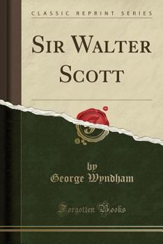 Paperback Sir Walter Scott (Classic Reprint) Book