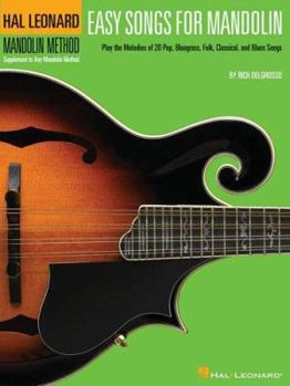 Paperback Easy Songs for Mandolin Book