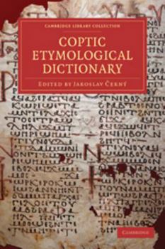 Electronics Coptic Etymological Dictionary Book