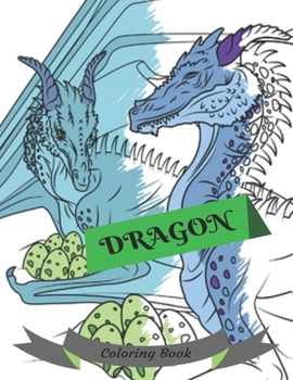 Paperback Dragon Coloring Book: Adult Colouring Fun, Stress Relief Relaxation and Escape Book