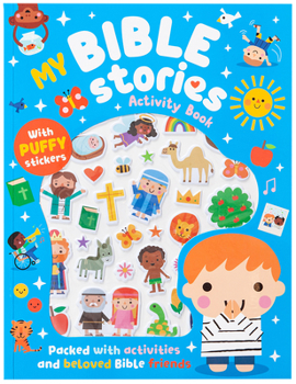 Paperback My Bible Stories Activity Book (Blue) Book