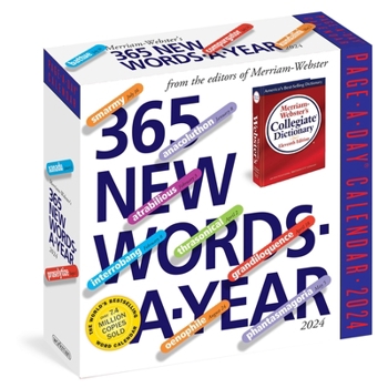 Calendar 365 New Words-A-Year Page-A-Day Calendar 2024: From the Editors of Merriam-Webster Book