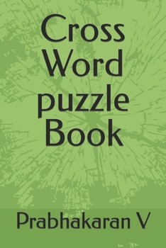 Paperback Cross Word puzzle Book
