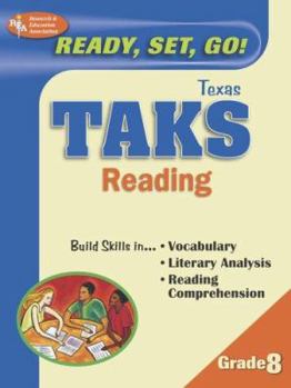 Paperback Texas TAKS Reading Grade 8 Book