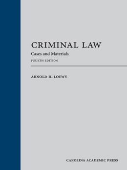 Hardcover Criminal Law: Cases and Materials Book