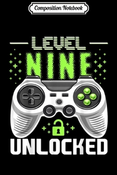 Composition Notebook: Level 16 Unlocked Funny Video Gamer 16th yrs Birthday Gift Journal/Notebook Blank Lined Ruled 6x9 100 Pages