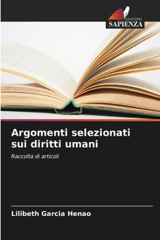 Paperback Argomenti selezionati sui diritti umani [Italian] Book