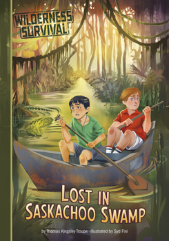 Library Binding Lost in Saskachoo Swamp Book