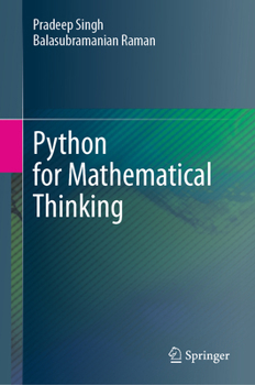 Hardcover Python for Mathematical Thinking Book