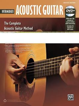 Paperback Complete Acoustic Guitar Method: Intermediate Acoustic Guitar, Book & DVD Book