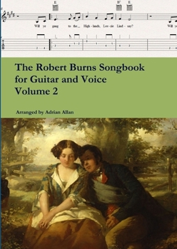 Paperback The Robert Burns Songbook for Guitar and Voice Volume 2 Book