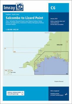 Map Imray Chart C6: Salcombe to Lizard Point (C Charts) Book