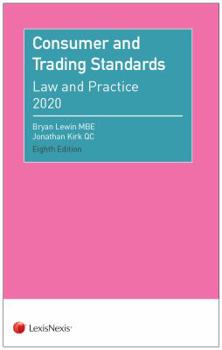 Paperback Consumer and Trading Standards: Law and Practice Book