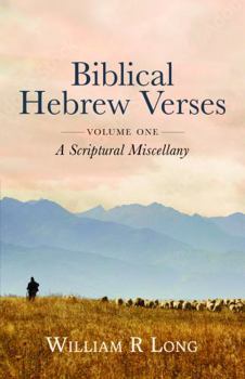 Paperback Biblical Hebrew Verses: Volume 1: A Scriptural Miscellany Book