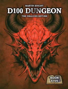 Paperback D100 Dungeon - The Dragons Return Book