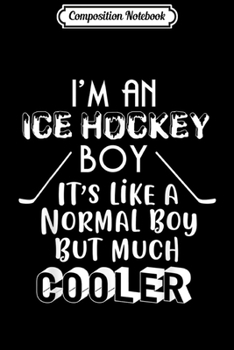 Composition Notebook: Ice Hockey 10th Birthday 10 Year Old Birthday Journal/Notebook Blank Lined Ruled 6x9 100 Pages
