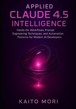 Paperback Applied Claude 4.5 Intelligence: Hands-On Workflows, Prompt Engineering Techniques, and Automation Patterns for Modern AI Developers Book