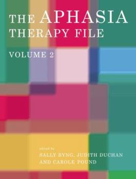 Paperback The Aphasia Therapy File: Volume 2 Book